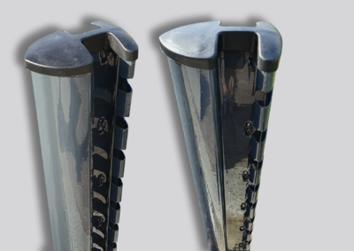 POTEAU À SCELLER H 2.40 M Image 2